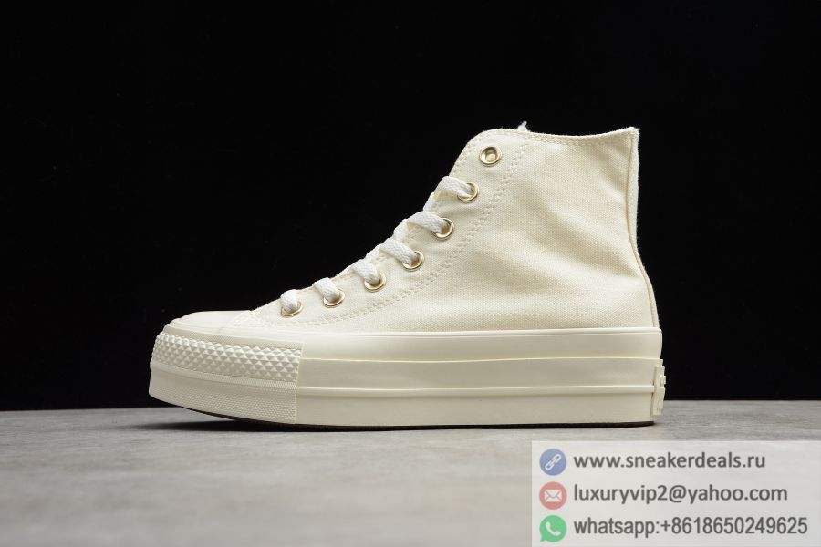 Converse Chuck Taylor All Star Hi Milky White 564885C Unisex Skate Shoes